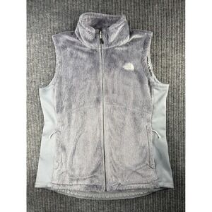 NORTHFACE FLEECE VEST Grey Woman's Sz Xl